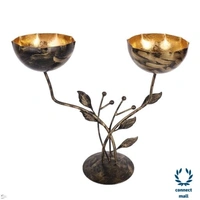 Tea Light Candle Holder Stand For Home Decoration - Metal, Tea Light Candle Holder, Pack of1